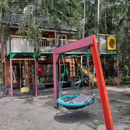 度假居 Din Padure Si Casutele Din Copac Belis *